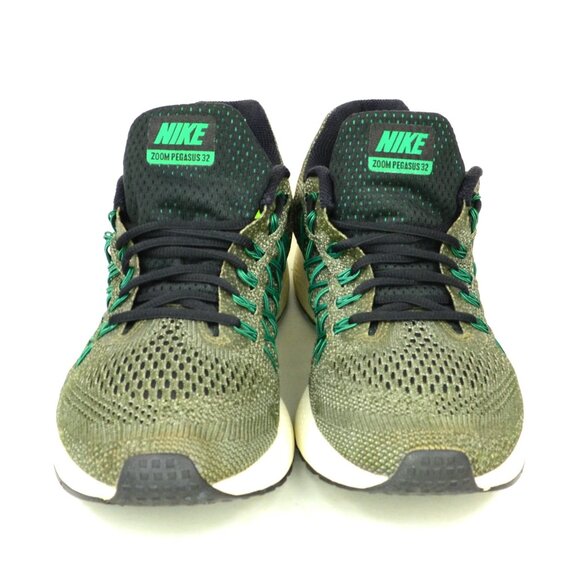 Nike Lunarepic Flyknit Men's Size 10.5 Olive Pine Running Sneakers 818676-303 - Picture 4 of 10